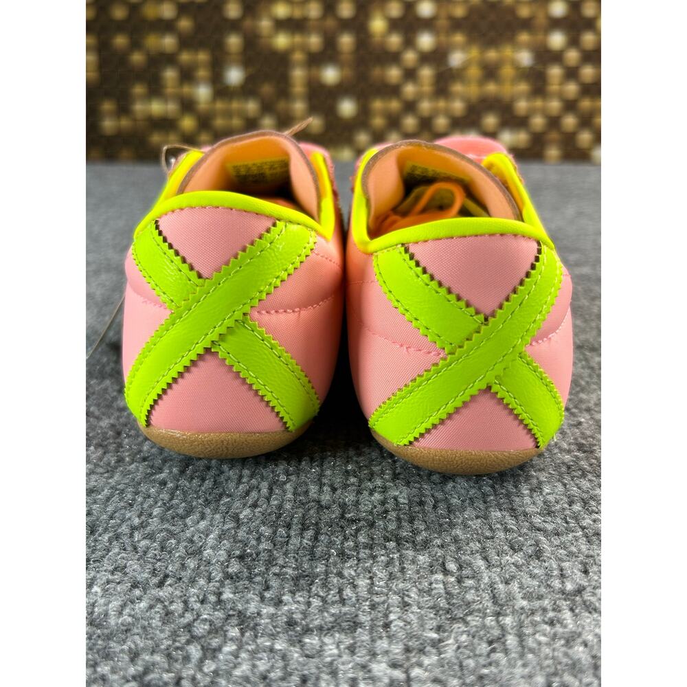 Adidas Tokyo W Pink Neon Green Gum Sneakers Women's Size 6 - Picture 6 of 12